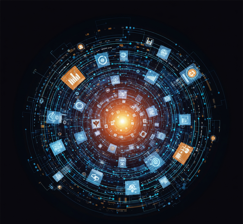 Data Analytics Integration Illustration